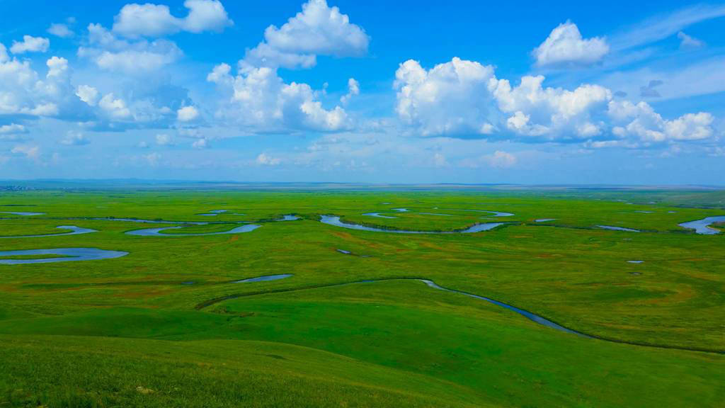 呼倫貝爾邊境線風(fēng)光